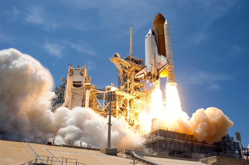 Launch of Space Shuttle Atlantis May 14, 2010, Photo credit: NASA