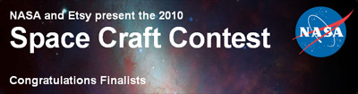 Etsy Space Craft contest banner, 2010
