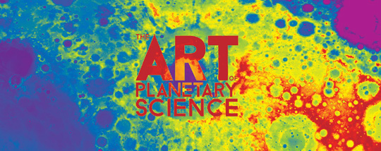 The Art of Planetary Science banner, 2016